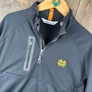 Peter Millar Hyperlight Weld Hybrid Half-Zip Notre Dame Fighting Irish Mens M
